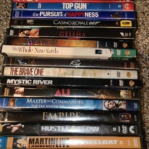 Dvd 15 mixed titles gently used